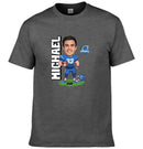 American Football Comics - Personalised Photo T-Shirt - A Gift for Football Fans - Joliny