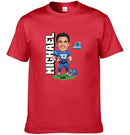 American Football Comics - Personalised Photo T-Shirt - A Gift for Football Fans - Joliny