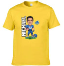 American Football Comics - Personalised Photo T-Shirt - A Gift for Football Fans - Joliny