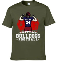 American Football - Personalised Character, Team Name, Name And Number T-shirt - A Gift for Football Players,Lovers - Joliny