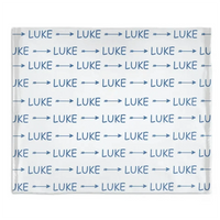 Arrow Plush Personalized Name Blanket - Joliny