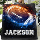 Athletic tide - Personalized Football Blankets - Gift For The Football Fans,Sports Enthusiasts - Joliny