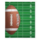 Athletic tide - Personalized Grass Football Team Flannel Blanket - Gift For The Fans,Sports Enthusiasts - Joliny