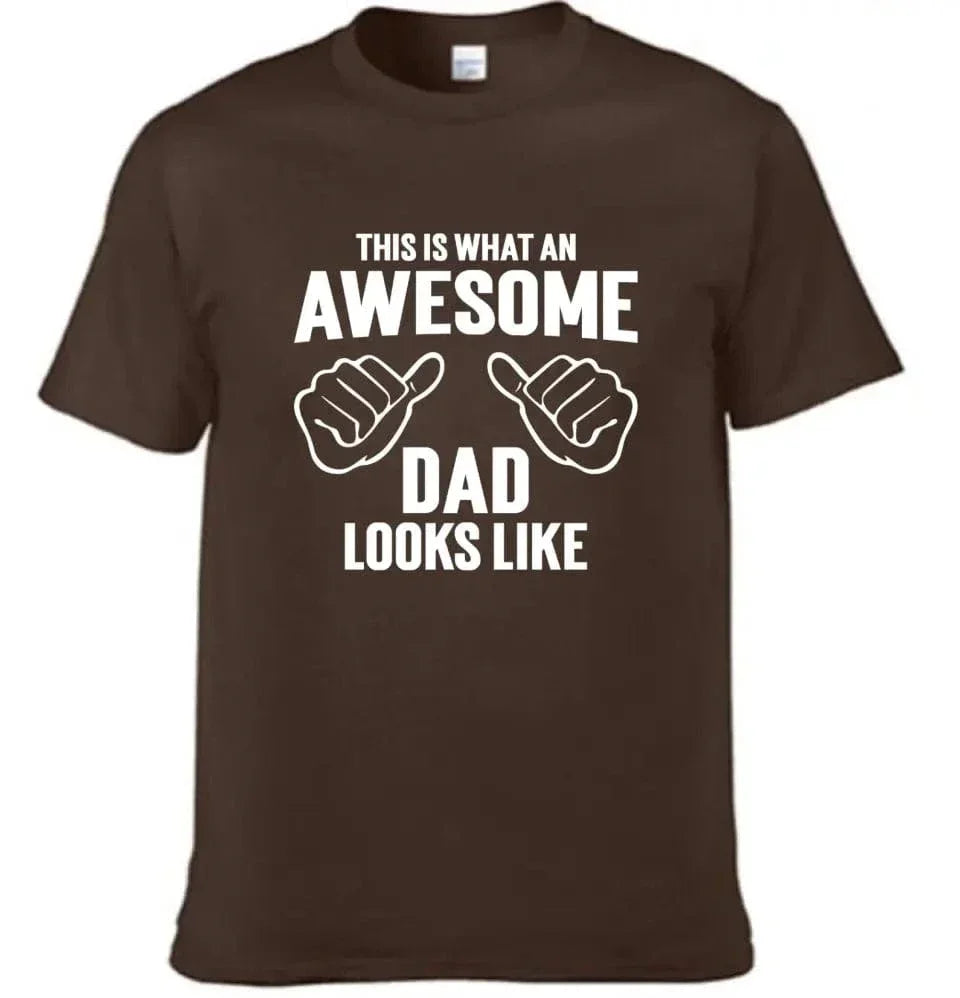 AWESOME DAD T-Shirt - This Is What An Dad Looks Like - Joliny