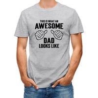 AWESOME DAD T-Shirt - This Is What An Dad Looks Like - Joliny