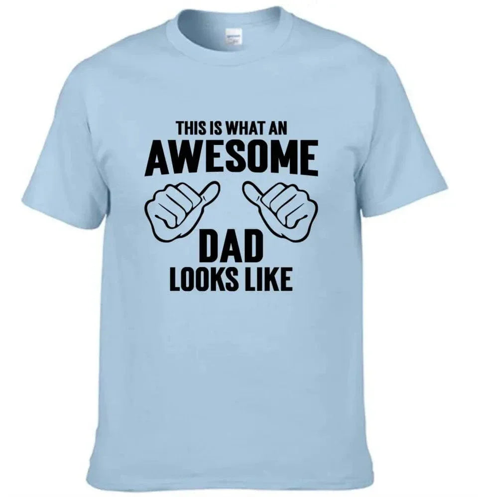 AWESOME DAD T-Shirt - This Is What An Dad Looks Like - Joliny