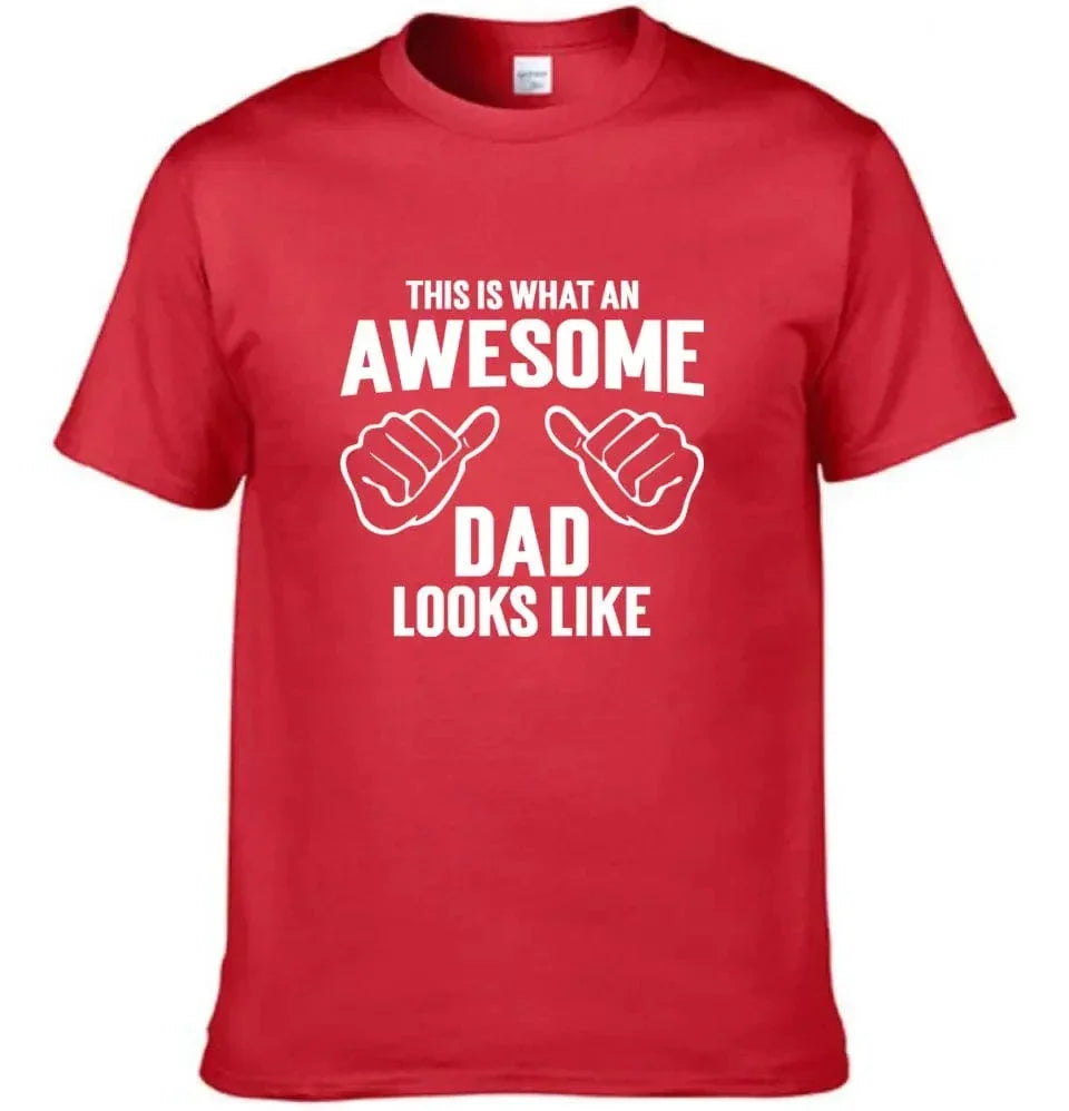 AWESOME DAD T-Shirt - This Is What An Dad Looks Like - Joliny