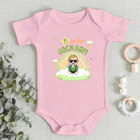 Baby Alphabet - Gift For Children, Grandkids - Personalized Baby Onesie - Joliny