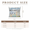 Baby Birth Information Statistics Pillow - Welcome To The World - Joliny