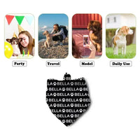 Bandanas for Dogs Cats, Custom Puppy Pet Name Triangle Bibs Kerchief - Joliny