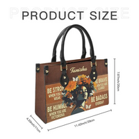 Be Badass Everyday - Personalized Leather Bag - Joliny