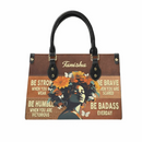 Be Badass Everyday - Personalized Leather Bag - Joliny
