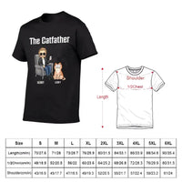 Best Cat Dad Ever - Cat Personalized Custom Unisex T-shirt - Father's Day, Gift For Pet Owners, Pet Lovers - Joliny