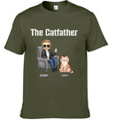 Best Cat Dad Ever - Cat Personalized Custom Unisex T-shirt - Father's Day, Gift For Pet Owners, Pet Lovers - Joliny