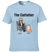 Best Cat Dad Ever - Cat Personalized Custom Unisex T-shirt - Father's Day, Gift For Pet Owners, Pet Lovers - Joliny