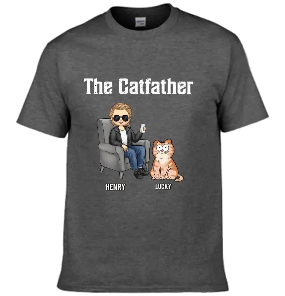 Best Cat Dad Ever - Cat Personalized Custom Unisex T-shirt - Father's Day, Gift For Pet Owners, Pet Lovers - Joliny