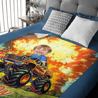 Big Bang - Personalised Photo Truck Blankets - Gifts for Child - Joliny