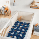 Boy Personalized Elephant Baby Blanket, Custom Name Gift for Kids - Joliny