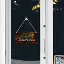 Boys Jurassic Dinosaur - Personalized Door Sign with Name - Joliny