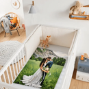 Canvas of Love: Personalized Photo Blanket in Oil Painting Style - Joliny