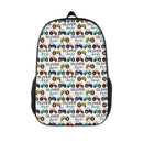Cartoon Small Tractor Personalized Kids Backpack School Season Gift - Joliny