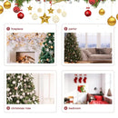 Christmas Classic Cartoon Picture Customized Stockings - Personalized Name Christmas Gift Linen Socks - Christmas Gift For Family,Child,Party - Joliny