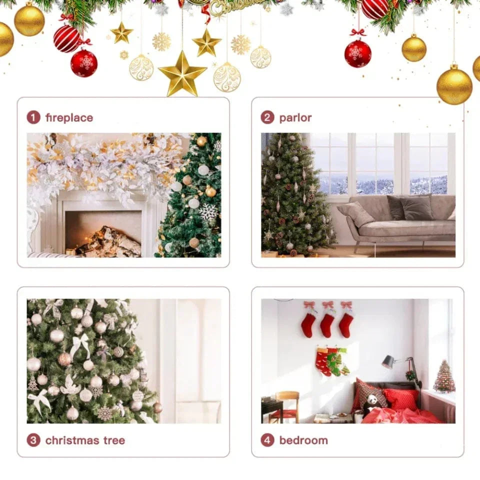 Christmas Classic Cartoon Picture Customized Stockings - Personalized Name Christmas Gift Linen Socks - Christmas Gift For Family,Child,Party - Joliny