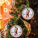 Christmas Couple You Are My Favorite By Far - Gift For Couples - Personalized Circle Ceramic Ornament - Joliny