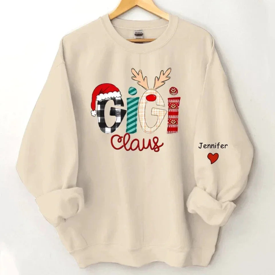 Christmas Style - Personalised Name Sweatshirt - Gifts for Family,Friend - Joliny