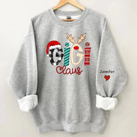 Christmas Style - Personalised Name Sweatshirt - Gifts for Family,Friend - Joliny