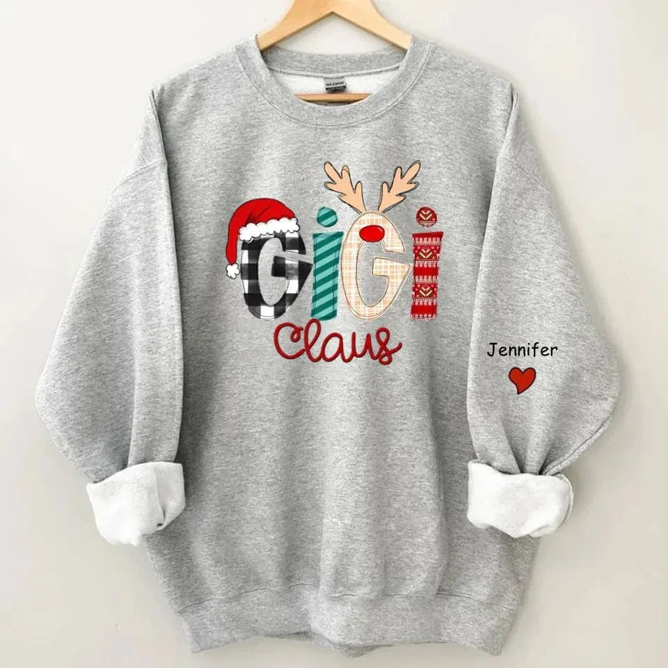 Christmas Style - Personalised Name Sweatshirt - Gifts for Family,Friend - Joliny