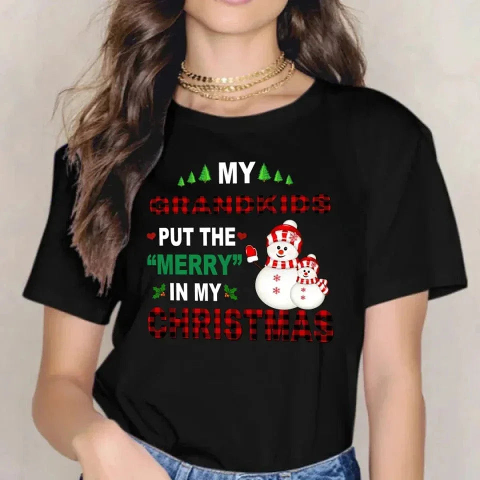 Christmas-themed Customized Clothing - Personalized Nickname Christmas Classic Hoodie - A Gift Of Affection