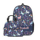 Clouds Raindrops Rainbows Stars Unicorns Name Customized Backpacks Children'S School Season Gifts - Joliny