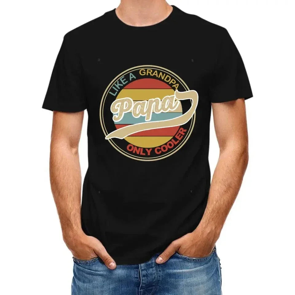 Cool Dad T-Shirt, Cooler for Dad Like Grandpa, Gift for Dad - Joliny