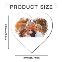 Couple Gift Together Since Heart Shape Acrylic Ornament - Joliny