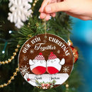 Couple - Our Christmas Together Custom Acrylic Ornament - Joliny