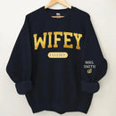 Couple's Anniversary Customized Clothing - Personalized Date and Name Couple Sweatshirt - A Commemorative Gift For Husband,Wife - Joliny