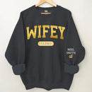 Couple's Anniversary Customized Clothing - Personalized Date and Name Couple Sweatshirt - A Commemorative Gift For Husband,Wife - Joliny