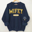 Couple's Anniversary Customized Clothing - Personalized Date and Name Couple Sweatshirt - A Commemorative Gift For Husband,Wife - Joliny