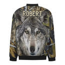 Coyote Custom Jacket - Personalized Name Engraved Jacket - As A Gift For Friends, Hunting Enthusiasts And Co-Workers! - Joliny