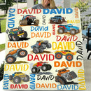 Crazy Truck Blanket - Gifts for Kids - Personalized Name Blanket - Joliny