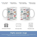 Custom B*tch Themed Fun Mug - Personalized Title and Name Mug in Cute Matching Colors - A Gift For Friend,BFF,Colleagues - Joliny