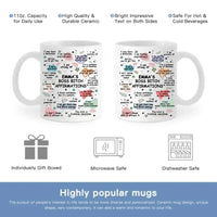 Custom B*tch Themed Fun Mug - Personalized Title and Name Mug in Cute Matching Colors - A Gift For Friend,BFF,Colleagues - Joliny