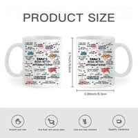 Custom B*tch Themed Fun Mug - Personalized Title and Name Mug in Cute Matching Colors - A Gift For Friend,BFF,Colleagues - Joliny