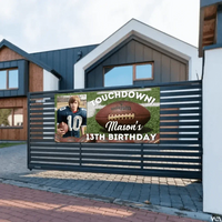 Custom Birthday Banners, Personalised For Football Fans - Joliny