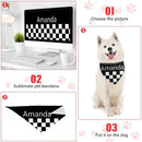 Custom Cats and Dogs Name Triangle Bib Bandana, Gift For Dogs - Joliny