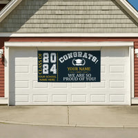 Custom Congrats Graduation Banner, Class of 2024, We Are So Proud Of You - Joliny