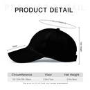 Custom Dragon Pattern Cap - Personalised Name Oriental Style Dragon and Sword Pattern Sports Cap - Gift for Martial Arts Enthusiasts,Friends,Men - Joliny