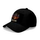 Custom Dragon Pattern Cap - Personalised Name Oriental Style Dragon and Sword Pattern Sports Cap - Gift for Martial Arts Enthusiasts,Friends,Men - Joliny