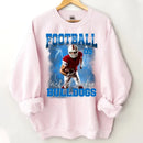 Customised Football Theme Clothes - Personalised Photo Sweatshirt - Gifts for Football Fans,Players - Joliny